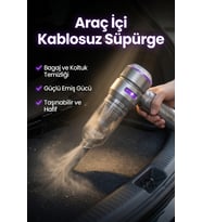 Taşınabilir Mini Süpürge Güçlü Çekim ve Kolay Kullanım