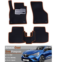 Renault Clio 5 Hatchback (2020-2025) Uyumlu EVA Paspas Tam Set – Birebir Uyum,Araca Özel Tasarım