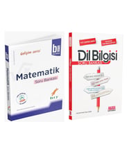 Birey Yayınları Matematik B Serisi Orta Düzey ve AKM Dil Bilgisi Soru Bankası Seti 2 Kitap