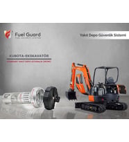 FUEL GUARD Kubota Ekskavatör-Kepçe Yakıt Depo Koruma Cihazı