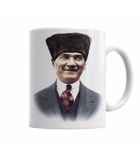 mustafa kemal atatürk  7 Kupa Bardak Porselen