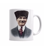 mustafa kemal atatürk  7 Kupa Bardak Porselen