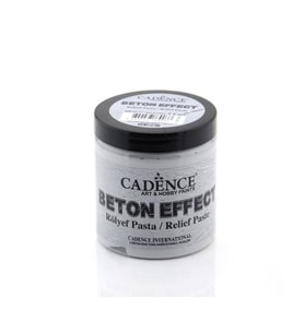 Cadence Beton Effect Rölyef Pasta 250 ml. (350 gr.) 