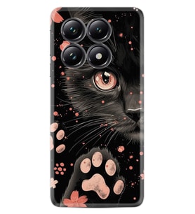 Xiaomi 14T Pro Kılıf Boutique Baskılı Resimli Kara Kedi Pcode -085