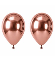 Rose Gold Renk Lateks krom Balon (45 cm) - 2 Adet