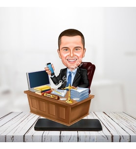 Ahşap_Karikatür_biblo _ATS-126