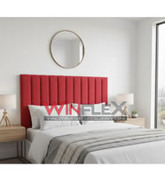 12 ADET DİKEY AKUSTİK KUMAŞ KAPLI PANEL-(10x100CM)