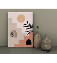 BK Home Minimalist Landscape Tasarımlı Kanvas Tablo-3