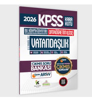 2026 FULLOrtaöğretim KPSS Vatandaşlık Kara Kutu ÖSYM Çıkmış Soru Bankası Son 15 Yıl(Sadece Lise)