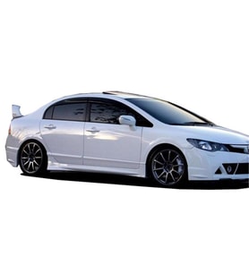 Honda Civic Fd6 (2006-2011) Mugen Yan Marşpiyel Seti (Plastik)