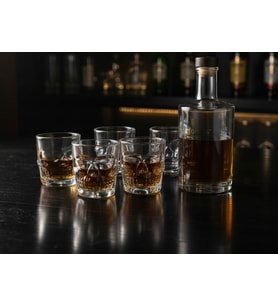 6’lı Kuru Kafa Shot Bardağı Seti – Viski Sunumlu Dekoratif Cam Bardak