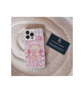 POCO X6 5G Uyumlu Cute Baby Bear Tasarımlı Şeffaf Kılıf