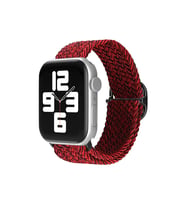 Mey İthalat® Watch 38Mm Kordon - Siyah-Bordo