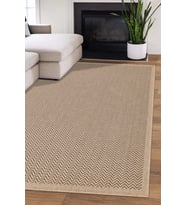 Angorahome Harmony Jüt Görünümlü Dokuma Makine Halısı JN004A (Bej)