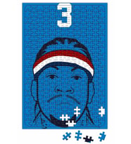 Allen Iverson Puzzle 240 Parça Yapboz