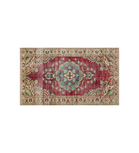 Benzersiz Eskitme El Yapımı Halı 160x280 cm 10206