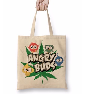 Angry Buds Bez Çanta Uzun Saplı