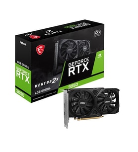 MSI 6GB RTX3050 VENTUS 2X E 6G OC GDDR6 96bit HDMI-DP PCIE 4.0