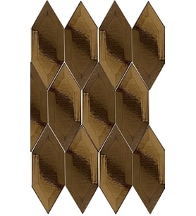 Armada Çini 05X15 Cm Metro Yaprak Bronz Seramik