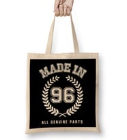 1996 Made In 96 All Genuine Parts Bez Çanta Uzun Saplı