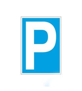 Park Uyarı Levhası 60x90cm (Karışık)