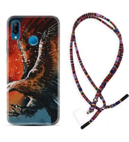 Huawei P20 Lite Mate 10 20 Lite Pro P40 Lite KılıfBoyun Asklı Rasta Silikon Kartal Uçarken 1718
