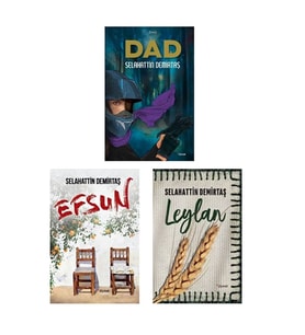 Selahattin Demirtaş Kitap Seti - Dad -efsun - Leylan Selahattin Demirtaş (Renksiz)