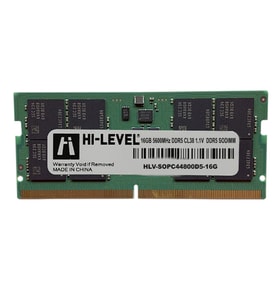 HI-LEVEL 16GB DDR5 5600MHZ CL46 NOTEBOOK RAM HLV-SOPC44800D5-16G