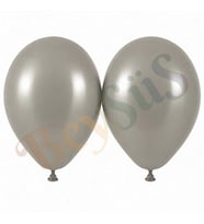 Taş Renk Lateks Retro Balon (50 cm) - 2 Adet