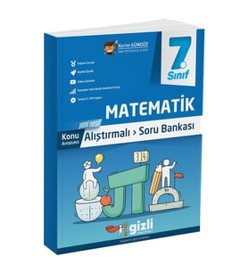 Gizli Yayınları 7. Sınıf Matematik Alıştırmalı Soru Bankası