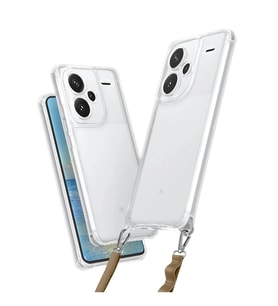 Durukar® Redmi Note 13 Pro Plus Kılıf Penta Silikon Kılıf - Şeffaf