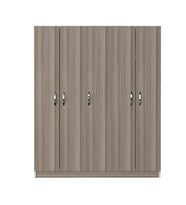 Kenzlife gardırop 5 kapaklı kapılı 150 lilyum crd gardolap dolap (Karışık)