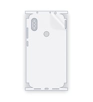 SChitec Redmi Note 6 Pro Uyumlu Fullbody Arka Kaplama Hidrojel Koruyucu Film