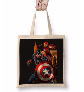 Capitao America Bez Çanta Uzun Saplı