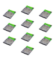 Arma Baskılı Mini Blok Poşet Torba - No : 2 - 25x37 Cm. - Siyah - 100 Adetlik 10 Paket
