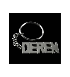 Deren İsimli Anahtarlık