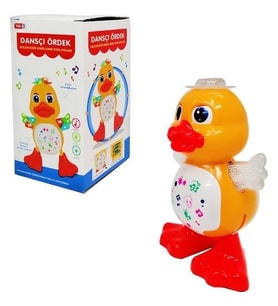 Can Ali Toys Pilli Işıklı Müzikli Danscı Ördek Oyuncak