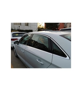 Audi A3 Sedan Krom Cam Çerçevesi 10 Parça