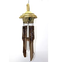 Hasır Kuş Yuvalı Bambu Çan 3dıarta-13