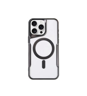 Newface Apple iPhone 11 Pro Max Kılıf Boyi Magsafe Silikon Kapak - Siyah