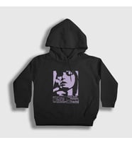 Presmono Unisex Çocuk Siyah Midnights Taylor Swift Kapüşonlu Sweatshirt 443578tt