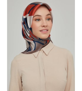 ARMİNE İPEK EŞARP 8664D (TWİLL)-27