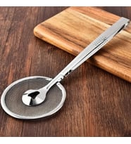 MyBru Paslanmaz Metal Süzgeçli Kızartma Maşası
