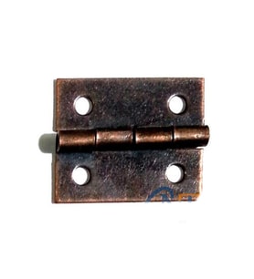 Tavla Menteşesi 3cm, No:1/4 - Oksit, 1 Adet