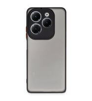 İnfinix Hot 40 Pro Kılıf Montreal Silikon Kapak - Siyah