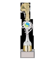 ODAK KUPA - Figürlü Kupalar - Briç Figürlü Kupalar FG-036 B - 39 cm