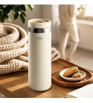 FİKA TAUKO TERMOS BARDAK 470ML BEJ -100945