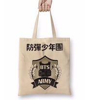 Bangtan Bts Boys Army Bez Çanta Uzun Saplı