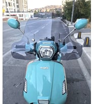 MOTOCAM Skyjet Bellina Ön Cam 2024-2026 Model 41cm Füme Renkli 4mm Elcikli APARATSIZ