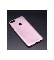 HTC Desire 12 Plus Uyumlu Kılıf Zore Premier Silikon Kapak (Rose Gold Altın)